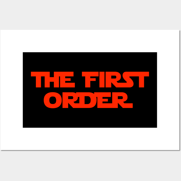 The First Order Wall Art by Multiplex